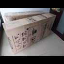 Die Fahrräder sind verpackt